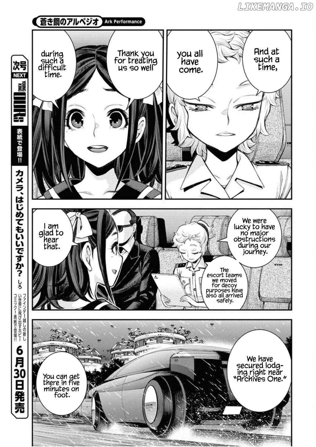 Aoki Hagane no Arpeggio Chapter 166 page 27 - 