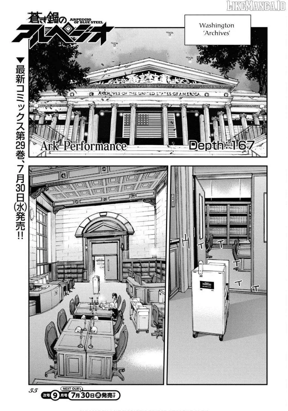 Aoki Hagane no Arpeggio Chapter 167 page 2 - 