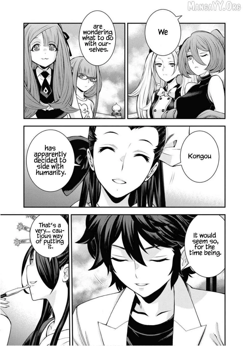 Aoki Hagane no Arpeggio Chapter 170 page 12 - 