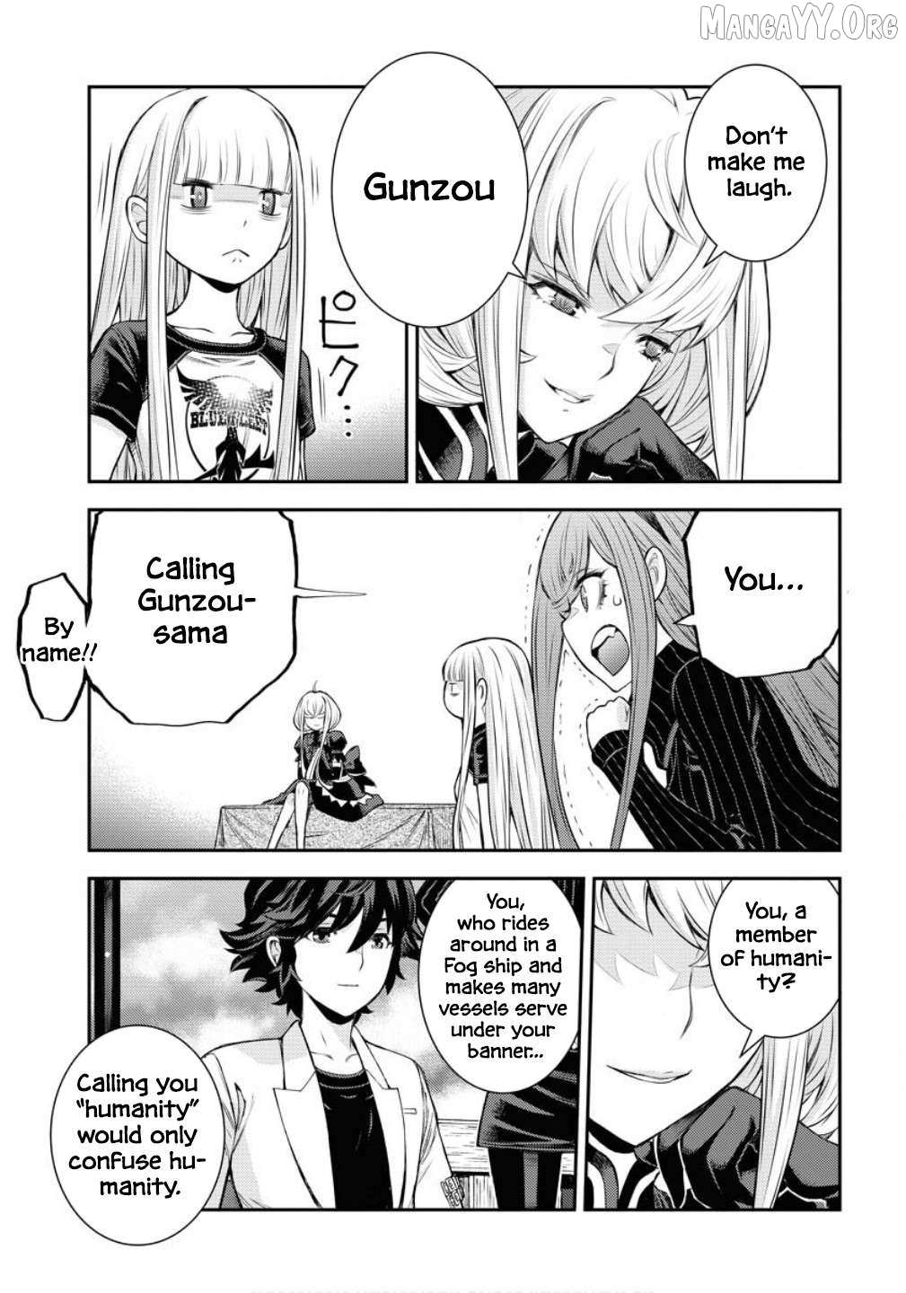 Aoki Hagane no Arpeggio Chapter 171 page 16 - 