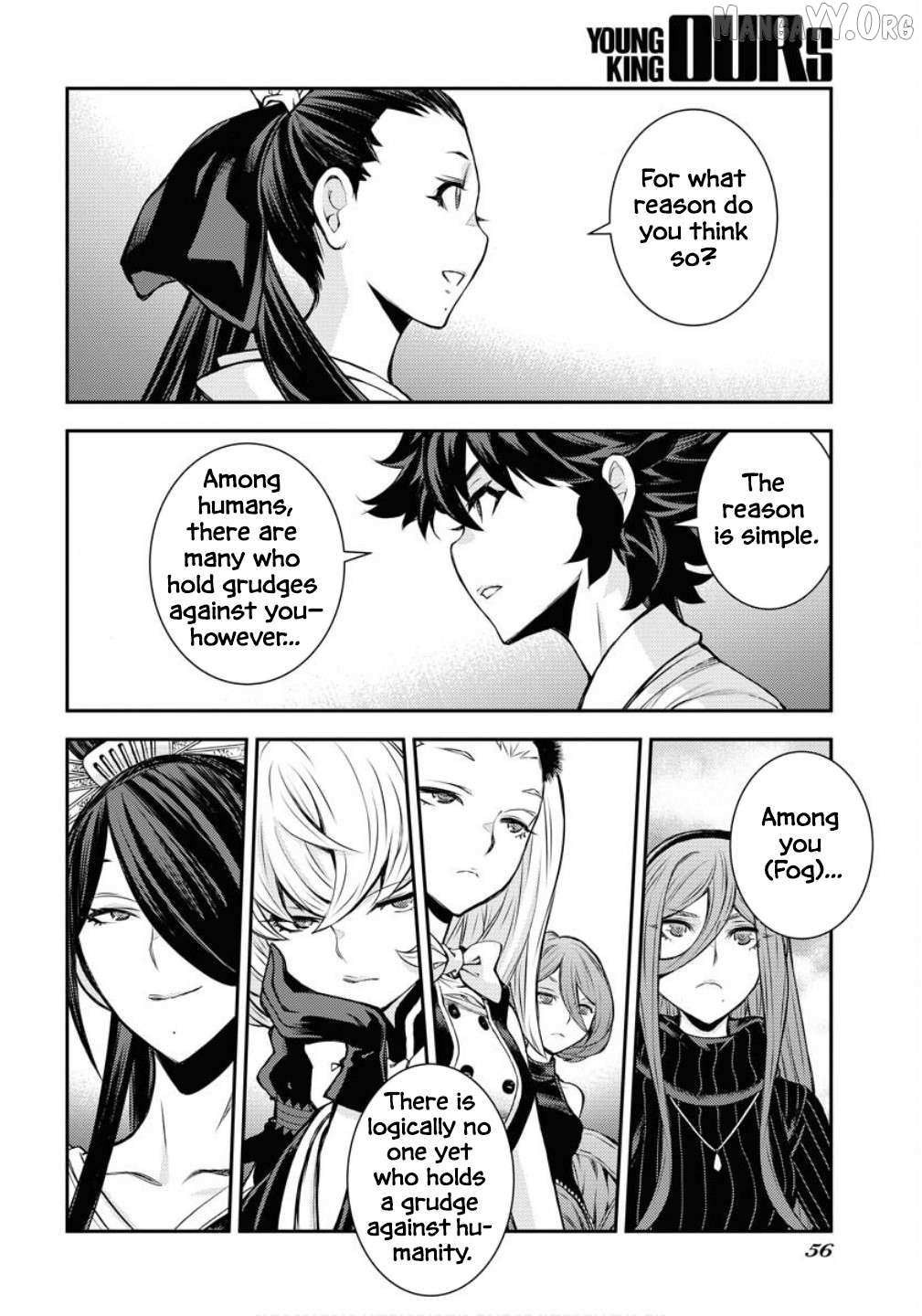 Aoki Hagane no Arpeggio Chapter 171 page 21 - 