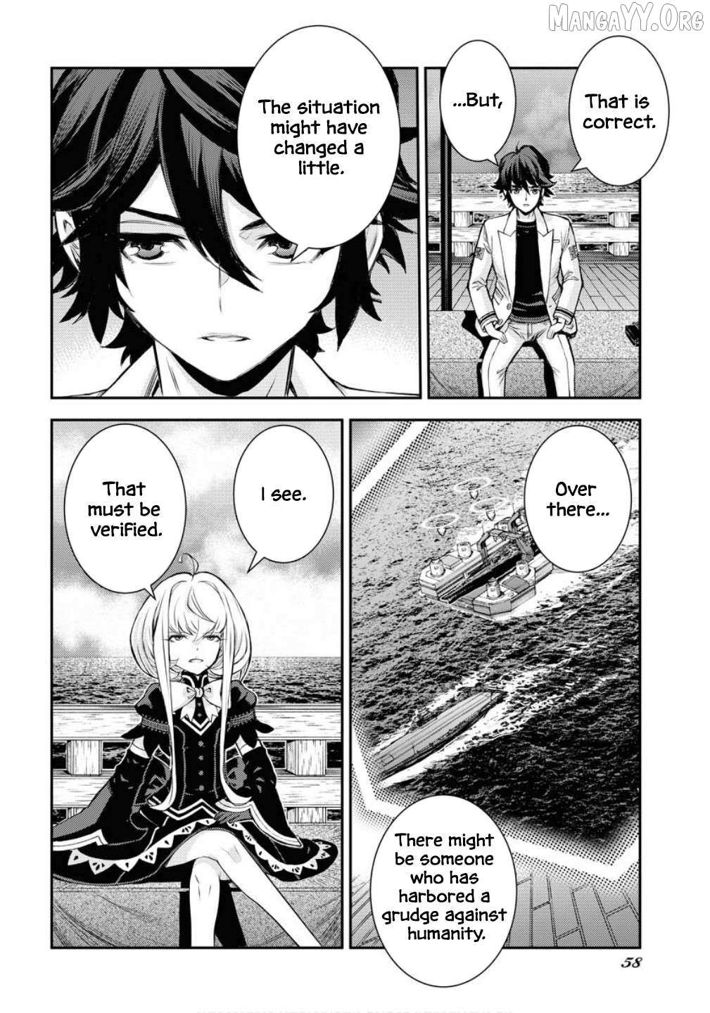 Aoki Hagane no Arpeggio Chapter 171 page 23 - 