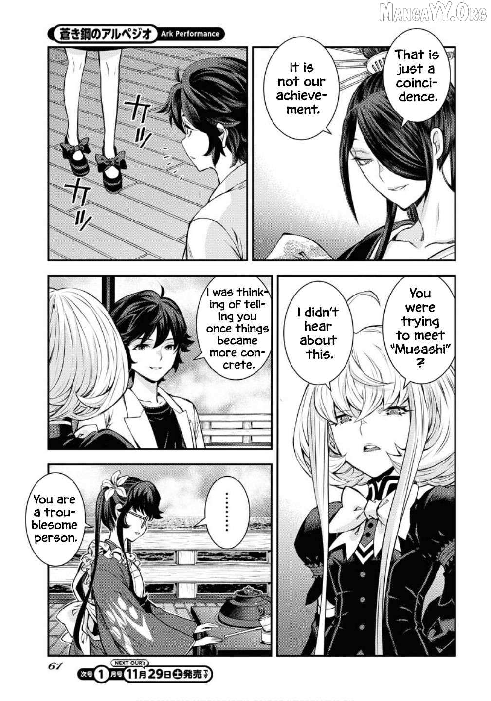 Aoki Hagane no Arpeggio Chapter 171 page 26 - 
