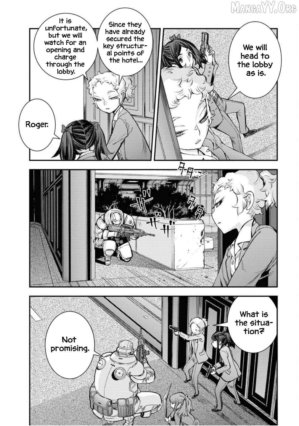Aoki Hagane no Arpeggio Chapter 172 page 11 - 