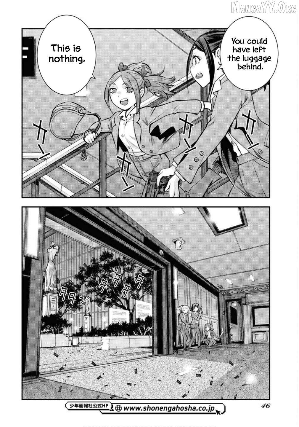 Aoki Hagane no Arpeggio Chapter 172 page 10 - 