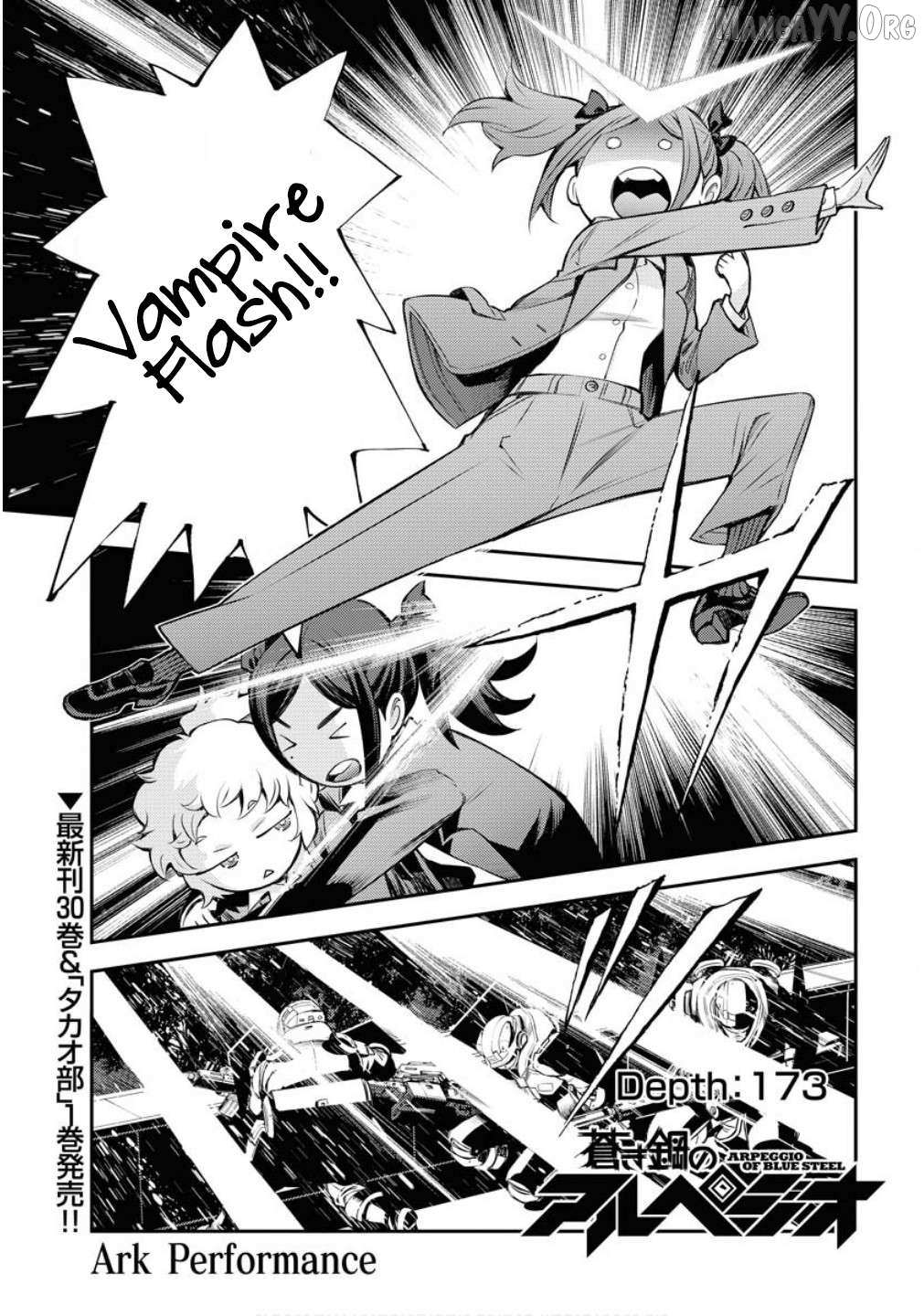 Aoki Hagane no Arpeggio Chapter 173 page 2 - 