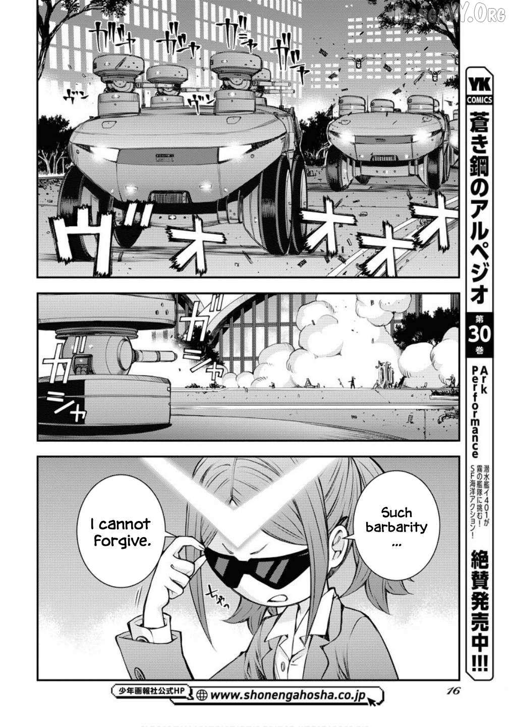 Aoki Hagane no Arpeggio Chapter 173 page 13 - 