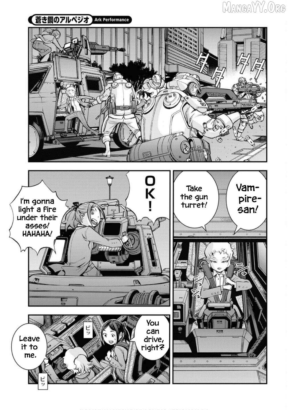 Aoki Hagane no Arpeggio Chapter 173 page 24 - 