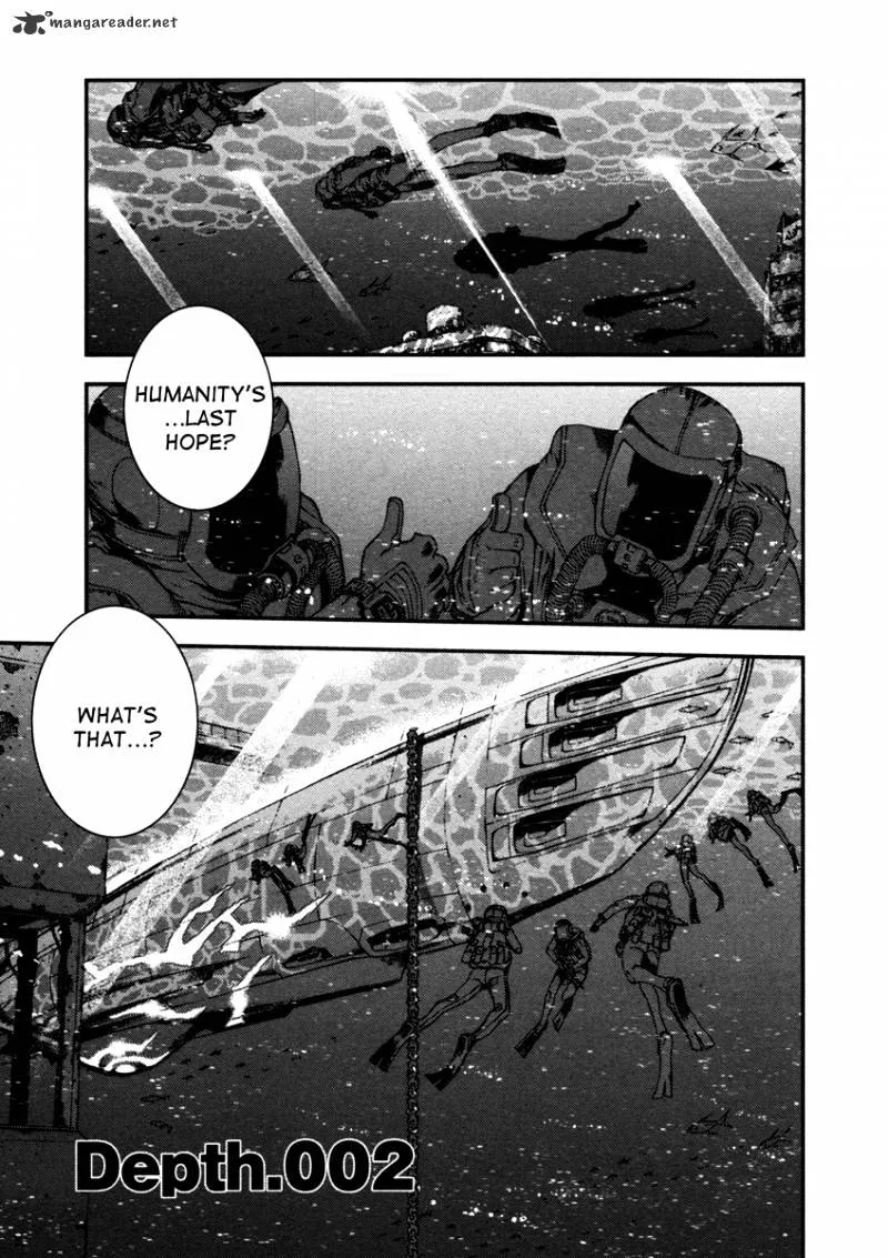 Aoki Hagane no Arpeggio Chapter 2 page 1 - 