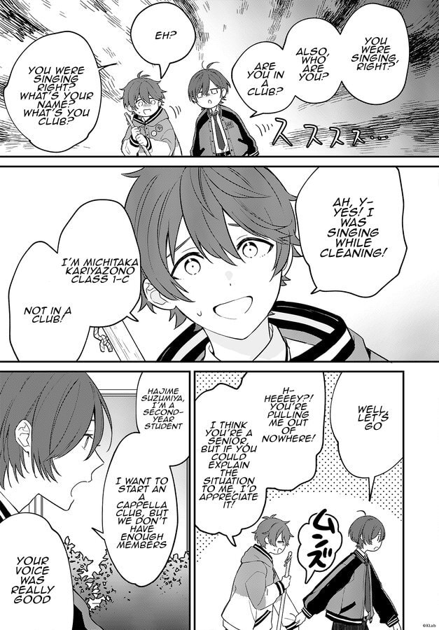 -aoppella!?- Hajimari no Playlist Chapter 3 page 4 - 