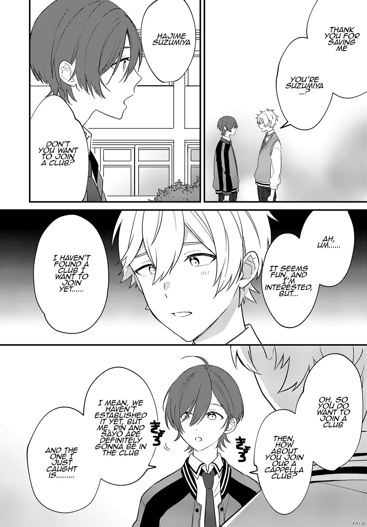 -aoppella!?- Hajimari no Playlist Chapter 4 page 5 - 