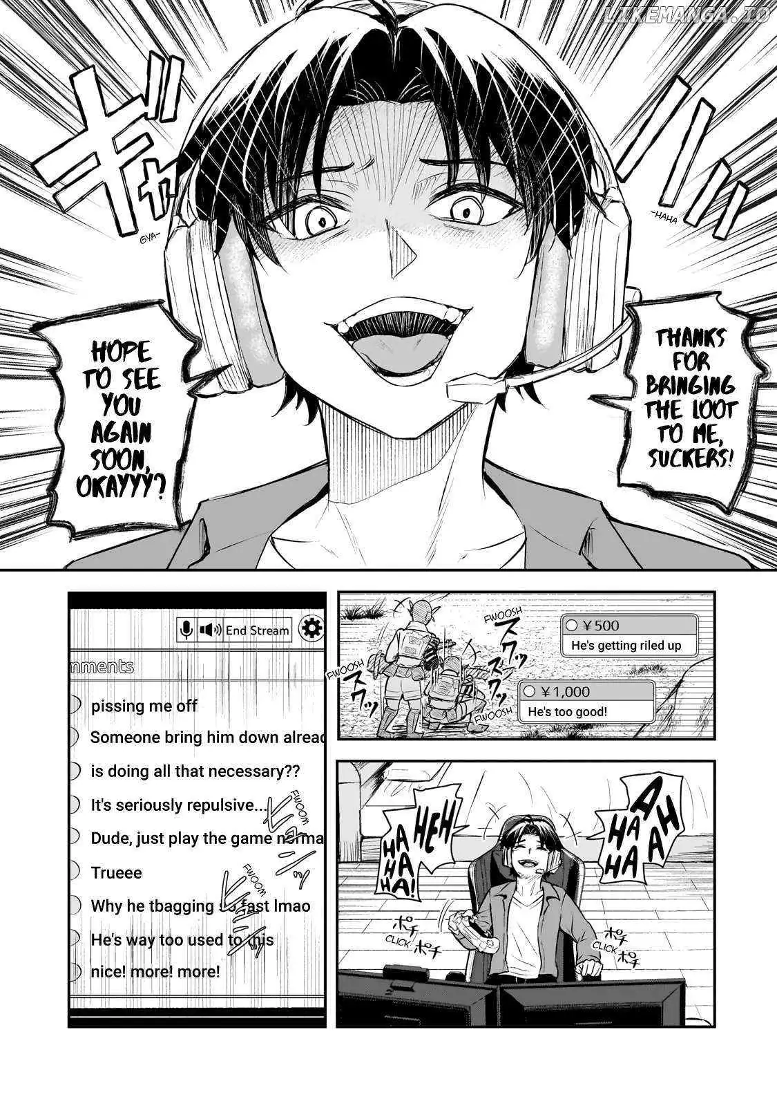 Aorikei Game Haishinsha (20-Sai), Haishin No Kiri Wasure Ni Yori Ii Hito Bare Suru. Chapter 1 page 2 - 