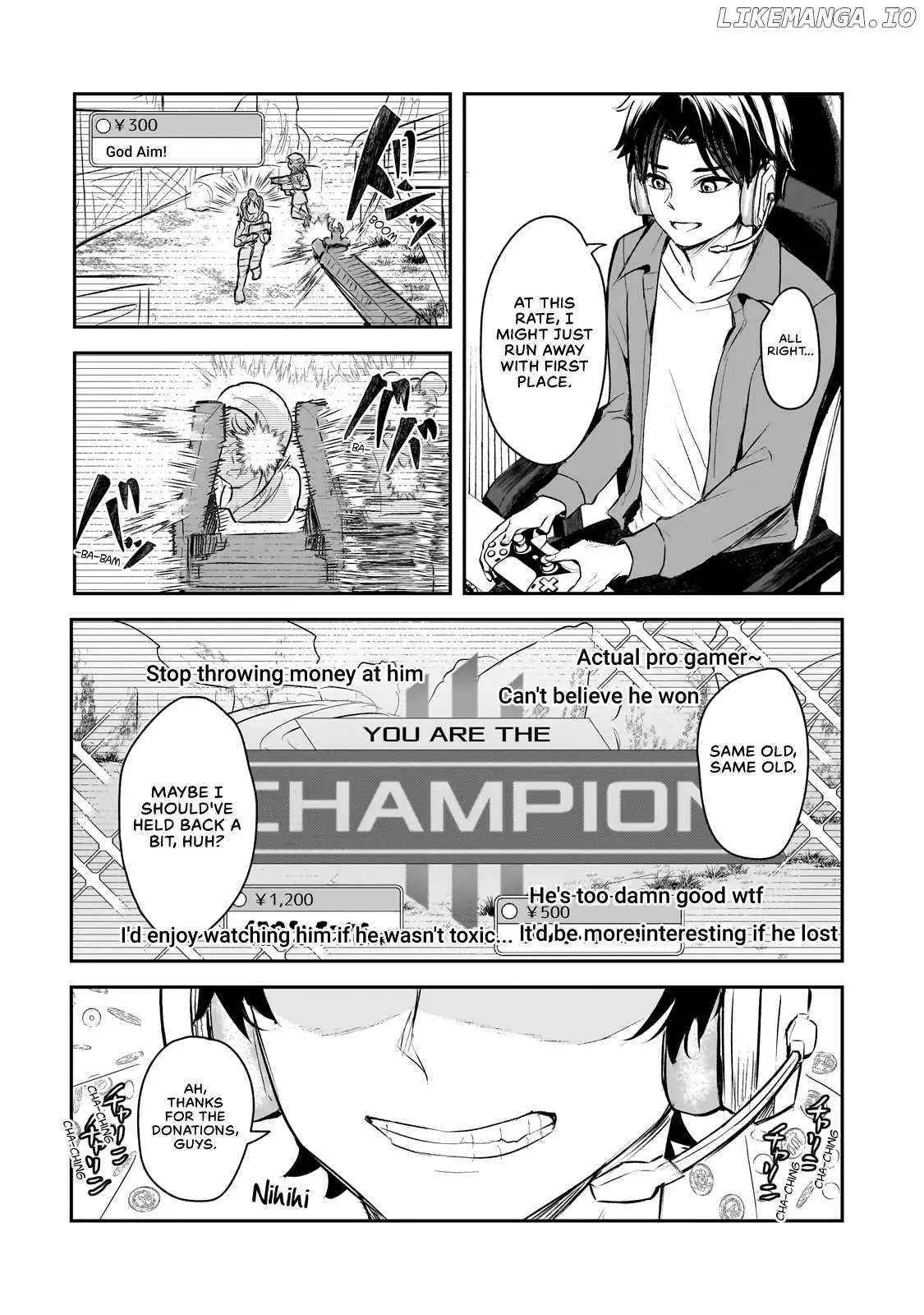 Aorikei Game Haishinsha (20-Sai), Haishin No Kiri Wasure Ni Yori Ii Hito Bare Suru. Chapter 1 page 3 - 