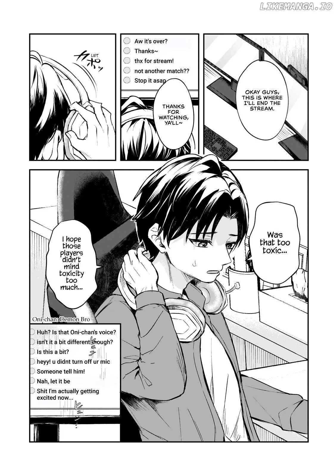 Aorikei Game Haishinsha (20-Sai), Haishin No Kiri Wasure Ni Yori Ii Hito Bare Suru. Chapter 1 page 6 - 