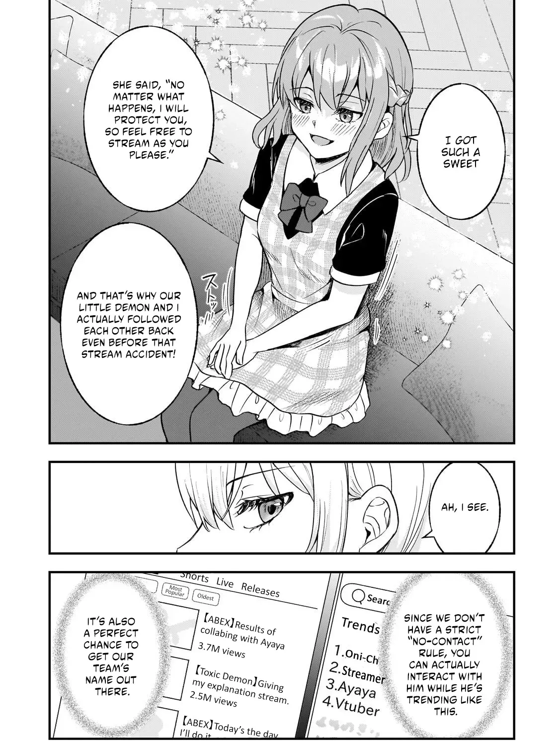 Aorikei Game Haishinsha (20-Sai), Haishin No Kiri Wasure Ni Yori Ii Hito Bare Suru. Chapter 10.2 page 5 - 