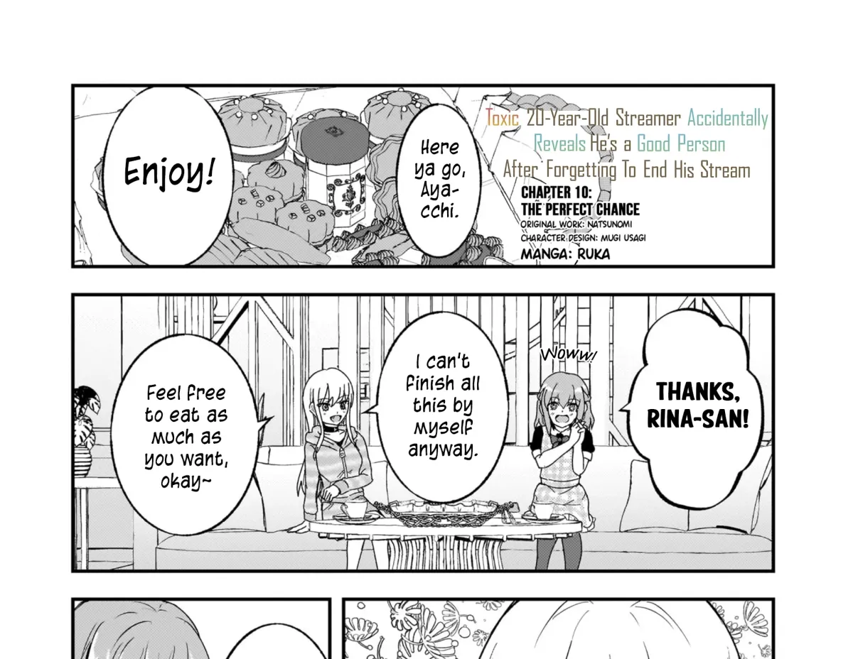 Aorikei Game Haishinsha (20-Sai), Haishin No Kiri Wasure Ni Yori Ii Hito Bare Suru. Chapter 10 page 1 - 