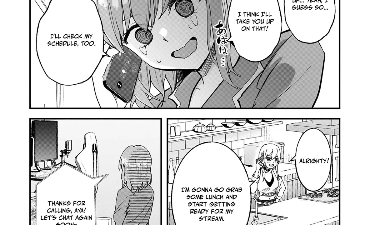 Aorikei Game Haishinsha (20-Sai), Haishin No Kiri Wasure Ni Yori Ii Hito Bare Suru. Chapter 11.2 page 40 - 