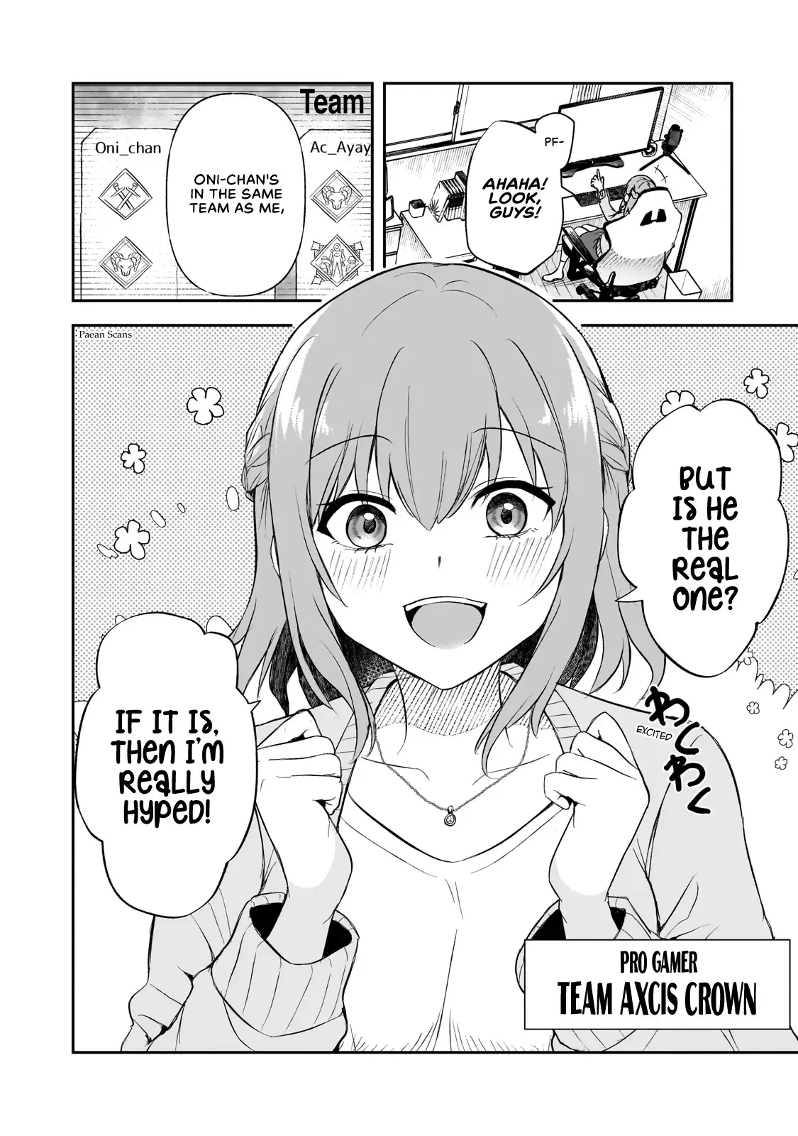 Aorikei Game Haishinsha (20-Sai), Haishin No Kiri Wasure Ni Yori Ii Hito Bare Suru. Chapter 2.1 page 2 - 