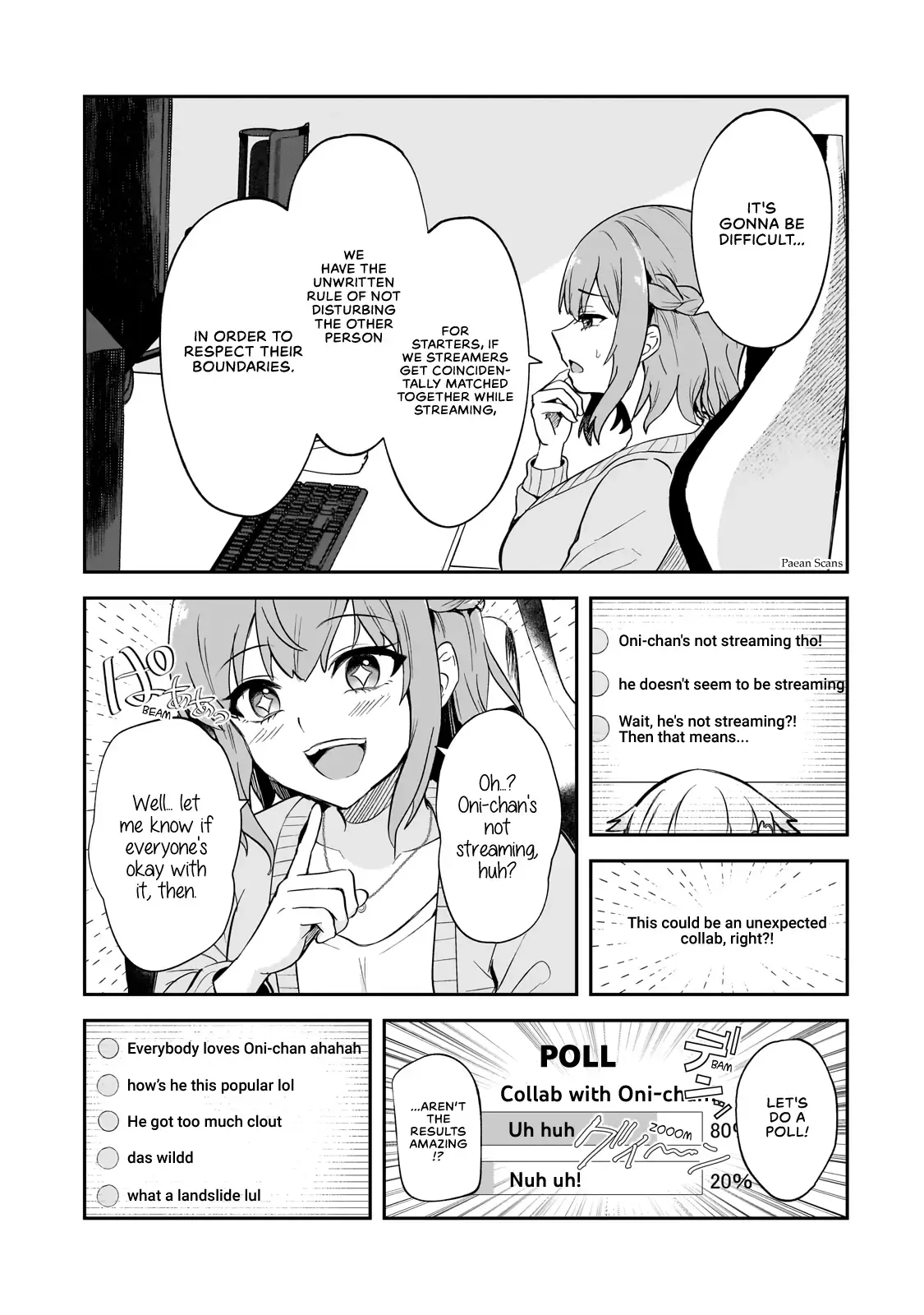 Aorikei Game Haishinsha (20-Sai), Haishin No Kiri Wasure Ni Yori Ii Hito Bare Suru. Chapter 2.1 page 12 - 