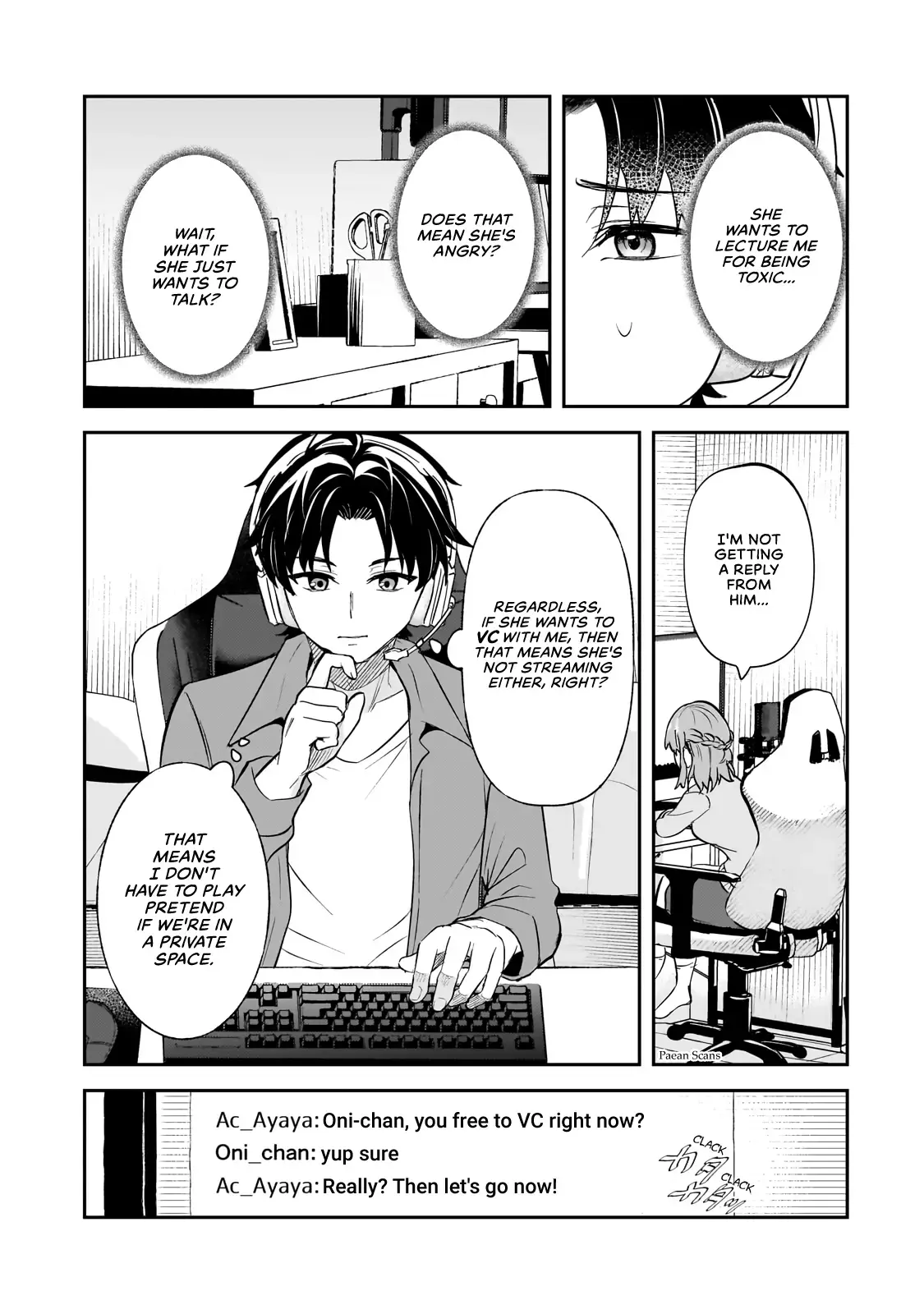 Aorikei Game Haishinsha (20-Sai), Haishin No Kiri Wasure Ni Yori Ii Hito Bare Suru. Chapter 2.1 page 14 - 