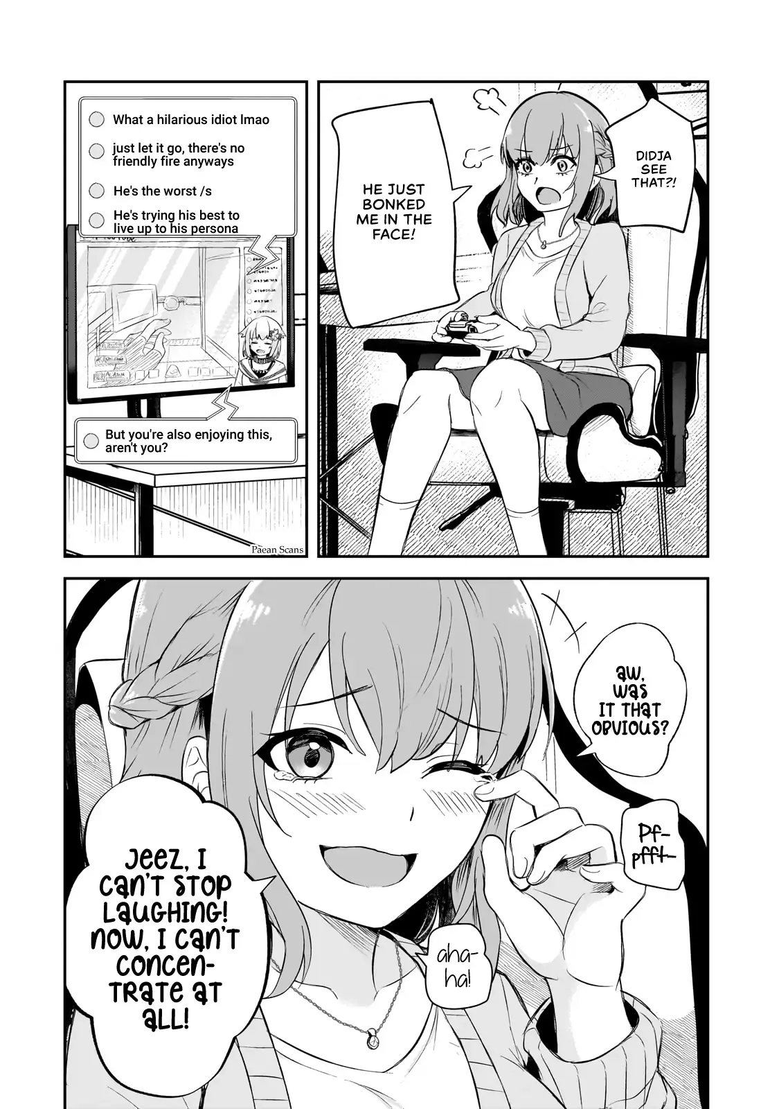 Aorikei Game Haishinsha (20-Sai), Haishin No Kiri Wasure Ni Yori Ii Hito Bare Suru. Chapter 2.1 page 7 - 