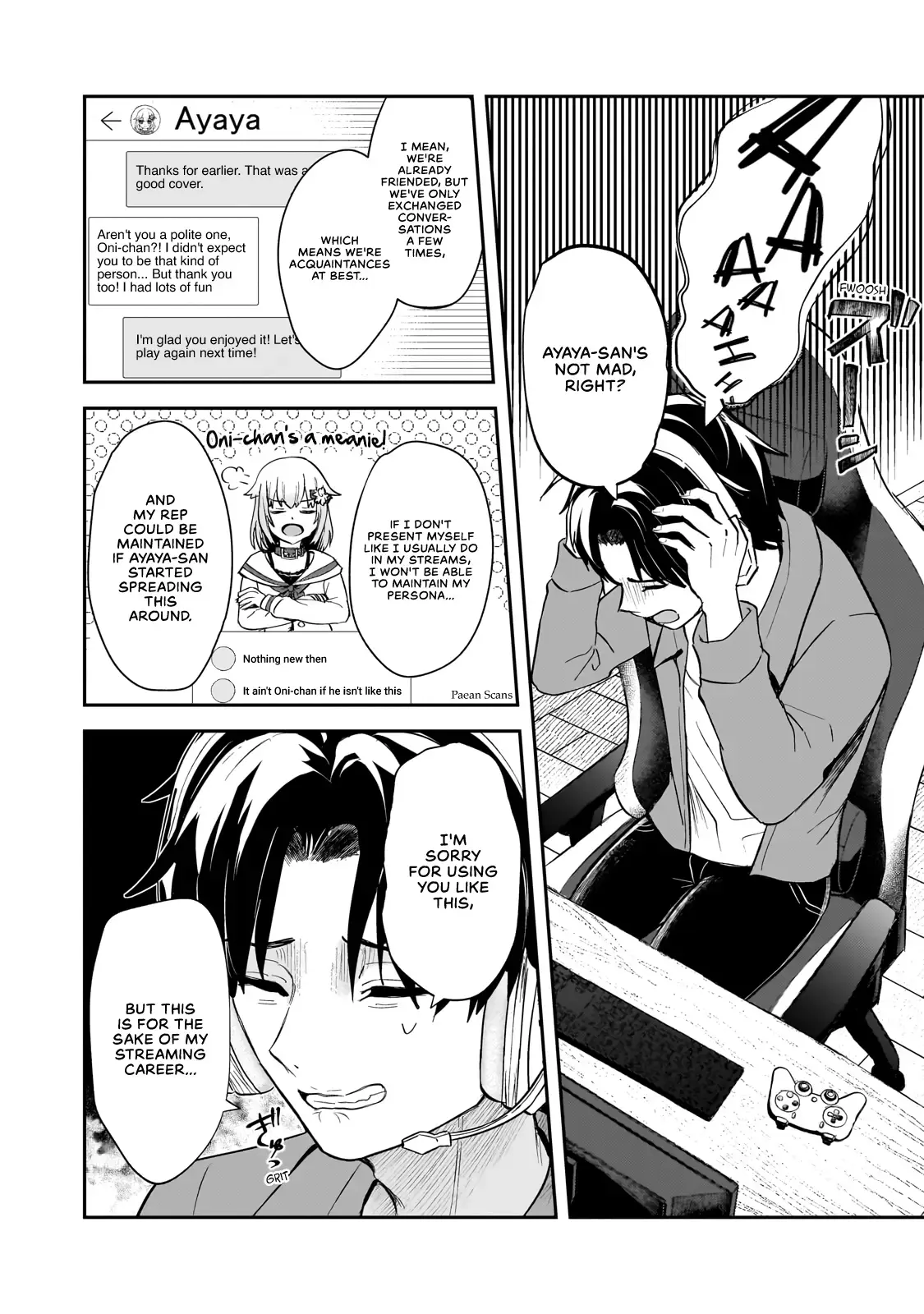 Aorikei Game Haishinsha (20-Sai), Haishin No Kiri Wasure Ni Yori Ii Hito Bare Suru. Chapter 2.1 page 8 - 