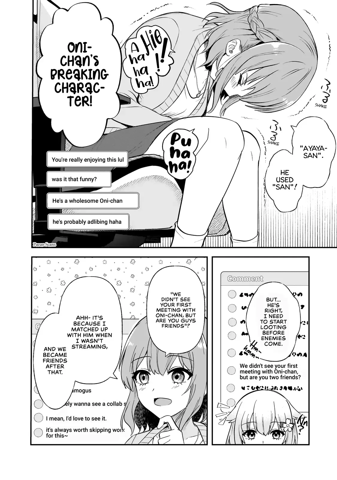 Aorikei Game Haishinsha (20-Sai), Haishin No Kiri Wasure Ni Yori Ii Hito Bare Suru. Chapter 2.1 page 10 - 