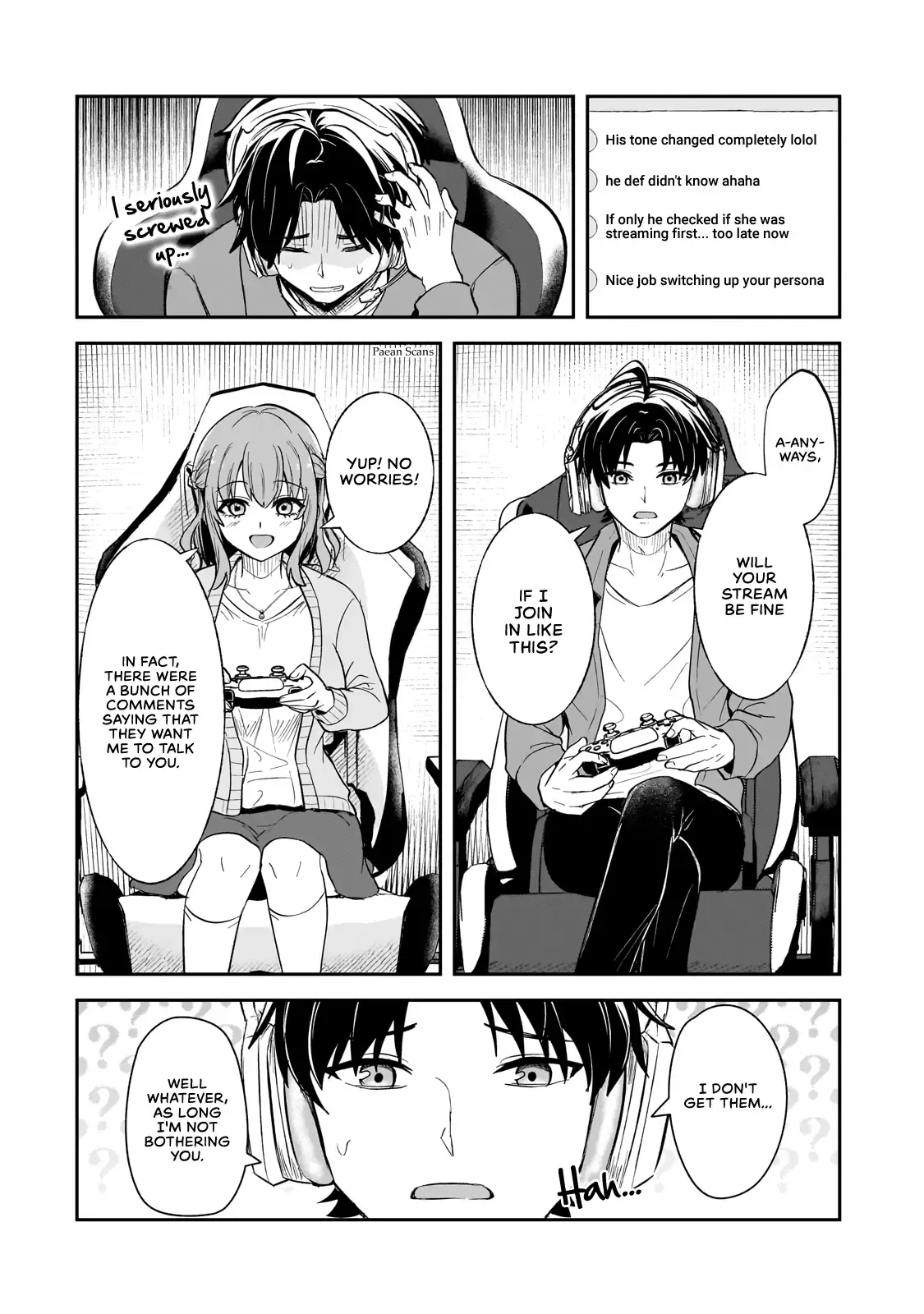 Aorikei Game Haishinsha (20-Sai), Haishin No Kiri Wasure Ni Yori Ii Hito Bare Suru. Chapter 2.2 page 2 - 