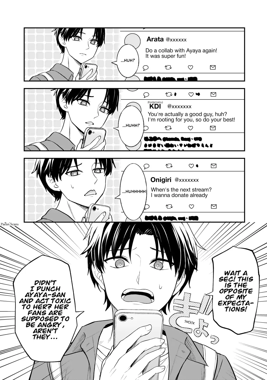 Aorikei Game Haishinsha (20-Sai), Haishin No Kiri Wasure Ni Yori Ii Hito Bare Suru. Chapter 3.2 page 11 - 