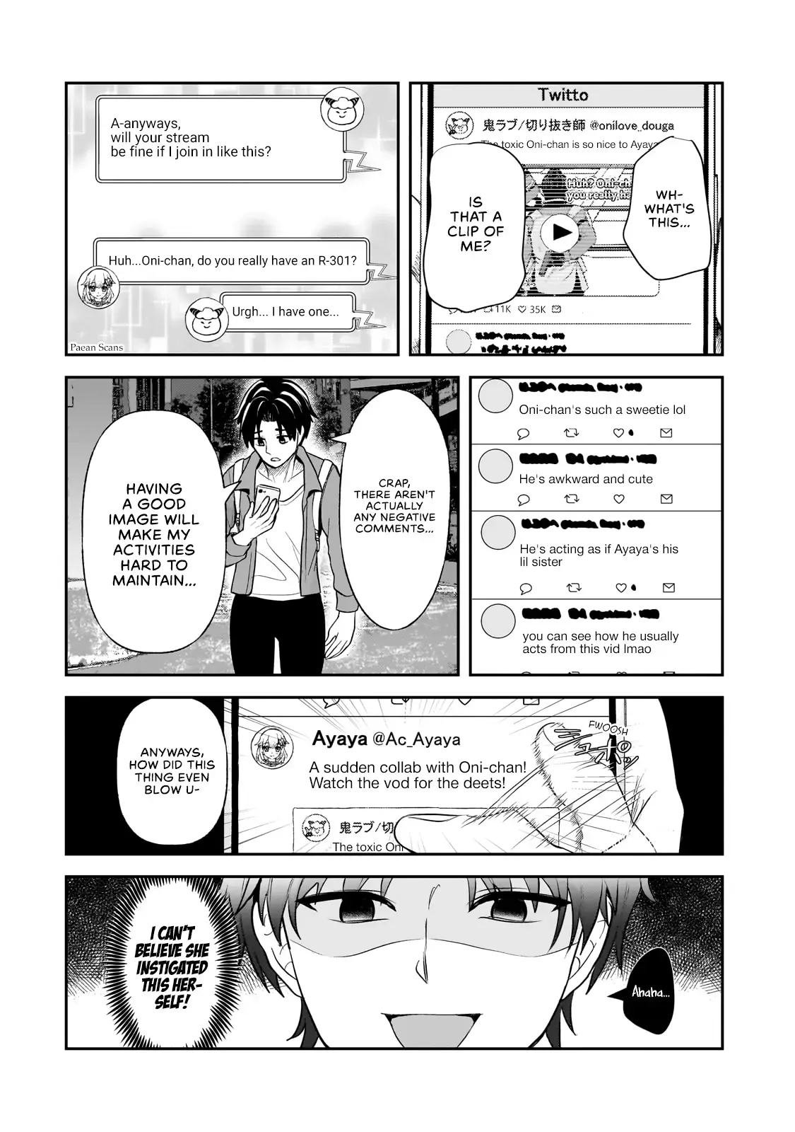 Aorikei Game Haishinsha (20-Sai), Haishin No Kiri Wasure Ni Yori Ii Hito Bare Suru. Chapter 3.2 page 12 - 