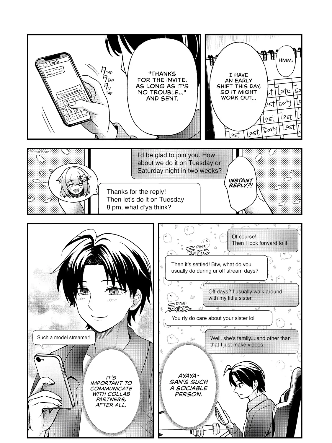 Aorikei Game Haishinsha (20-Sai), Haishin No Kiri Wasure Ni Yori Ii Hito Bare Suru. Chapter 4.1 page 9 - 