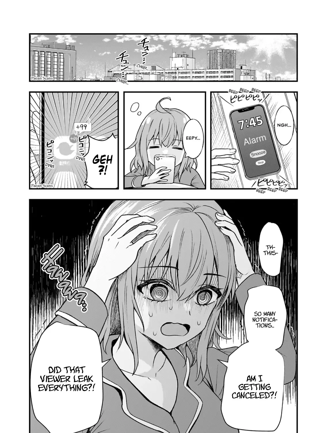 Aorikei Game Haishinsha (20-Sai), Haishin No Kiri Wasure Ni Yori Ii Hito Bare Suru. Chapter 6.2 page 17 - 