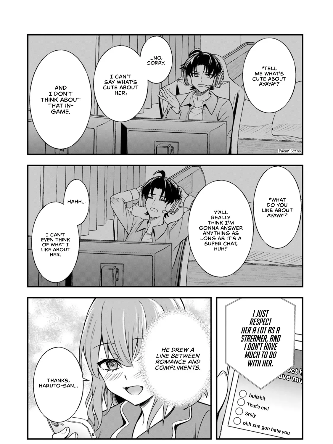 Aorikei Game Haishinsha (20-Sai), Haishin No Kiri Wasure Ni Yori Ii Hito Bare Suru. Chapter 6.2 page 27 - 