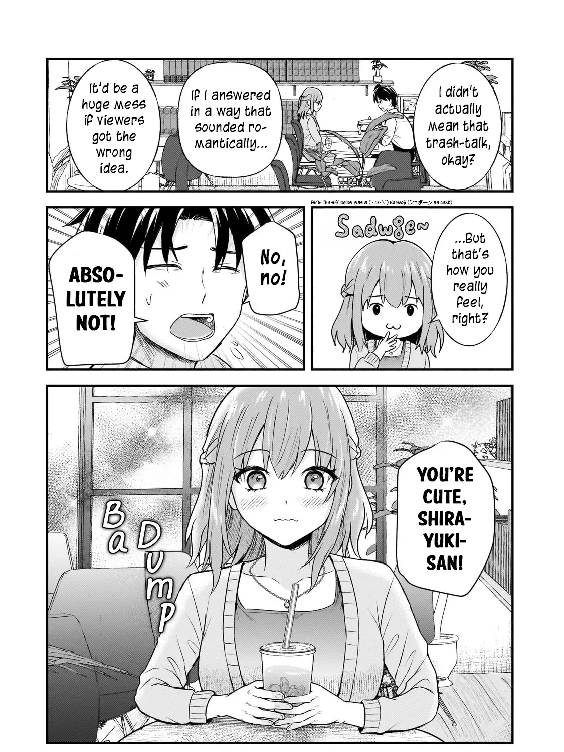Aorikei Game Haishinsha (20-Sai), Haishin No Kiri Wasure Ni Yori Ii Hito Bare Suru. Chapter 7 page 13 - 