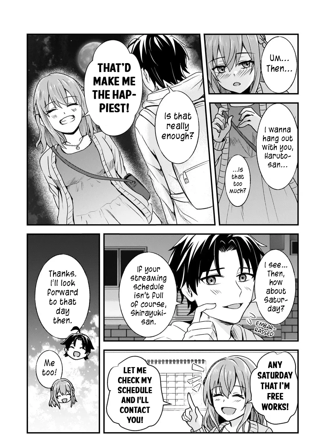 Aorikei Game Haishinsha (20-Sai), Haishin No Kiri Wasure Ni Yori Ii Hito Bare Suru. Chapter 7 page 63 - 