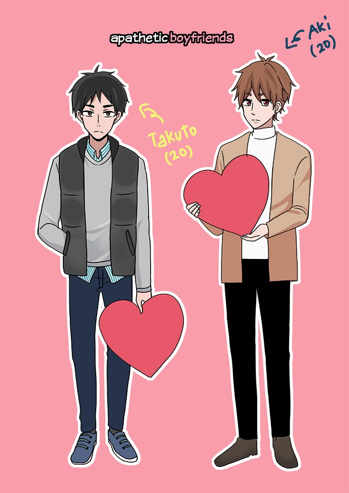 apathetic boyfriends Chapter 1 page 1 - 