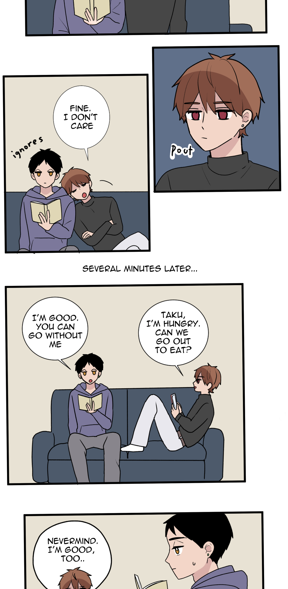 apathetic boyfriends Chapter 380 page 2 - 