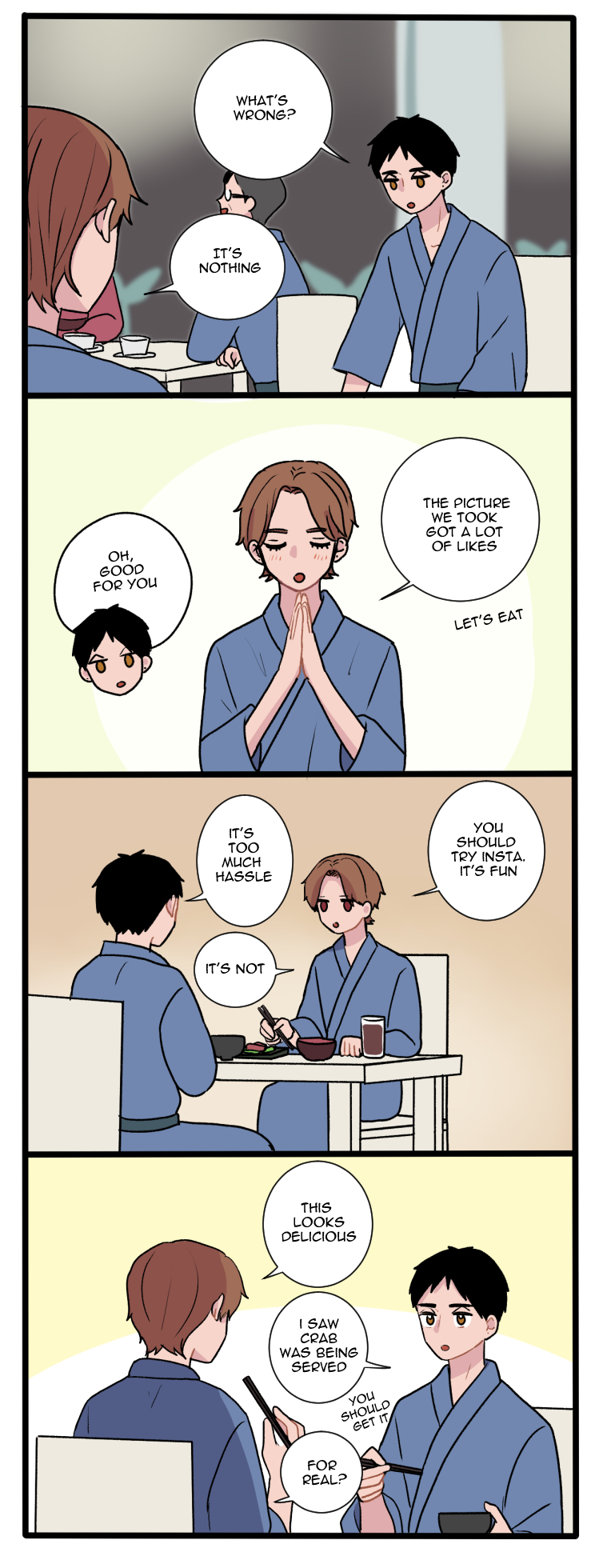 apathetic boyfriends Chapter 386 page 1 - 