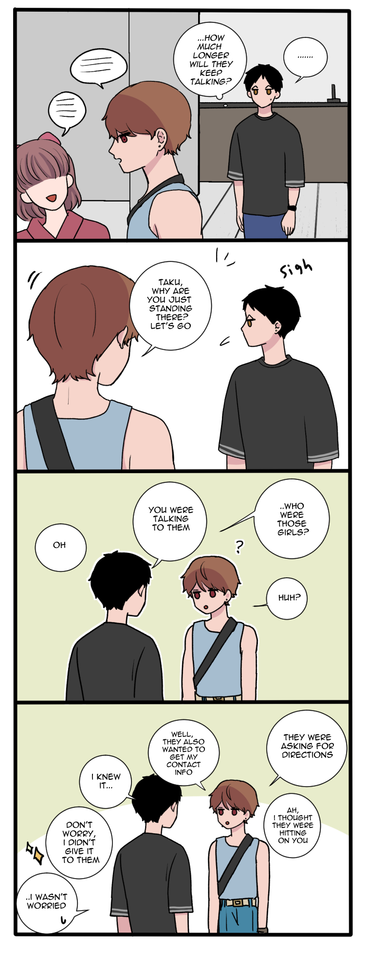 apathetic boyfriends Chapter 417 page 1 - 