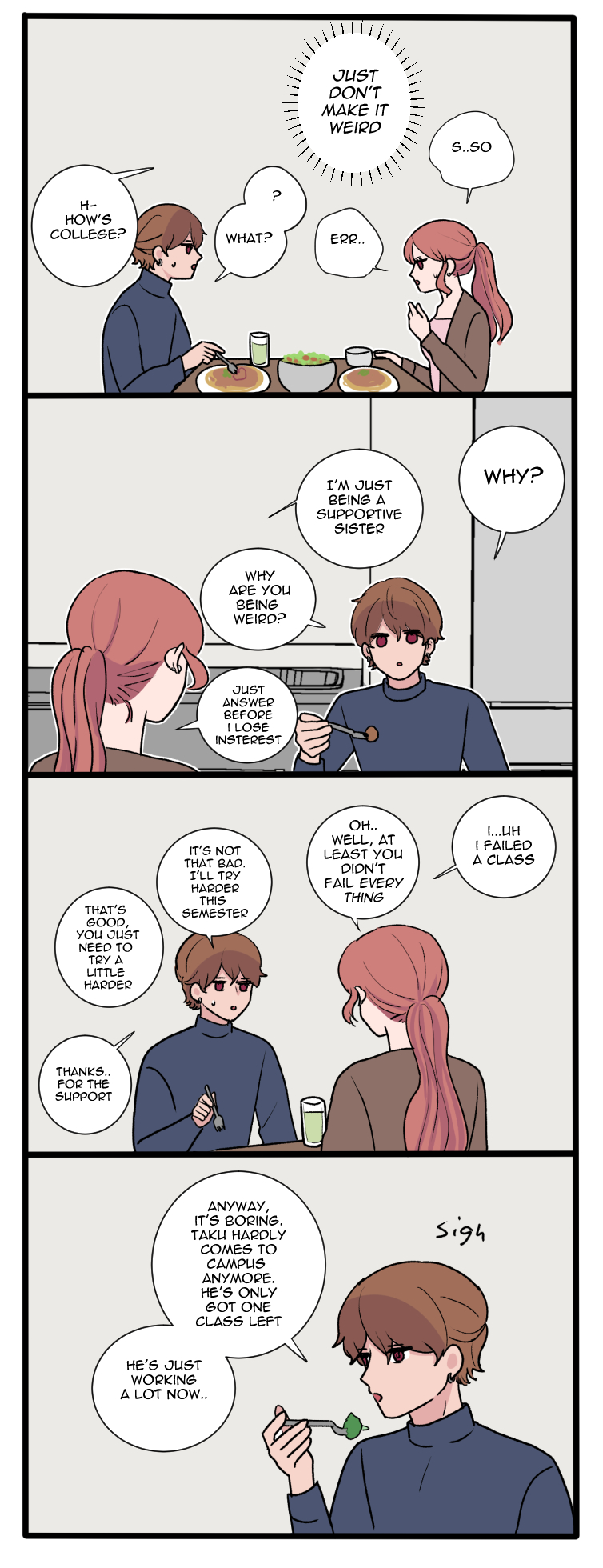 apathetic boyfriends Chapter 426 page 1 - 