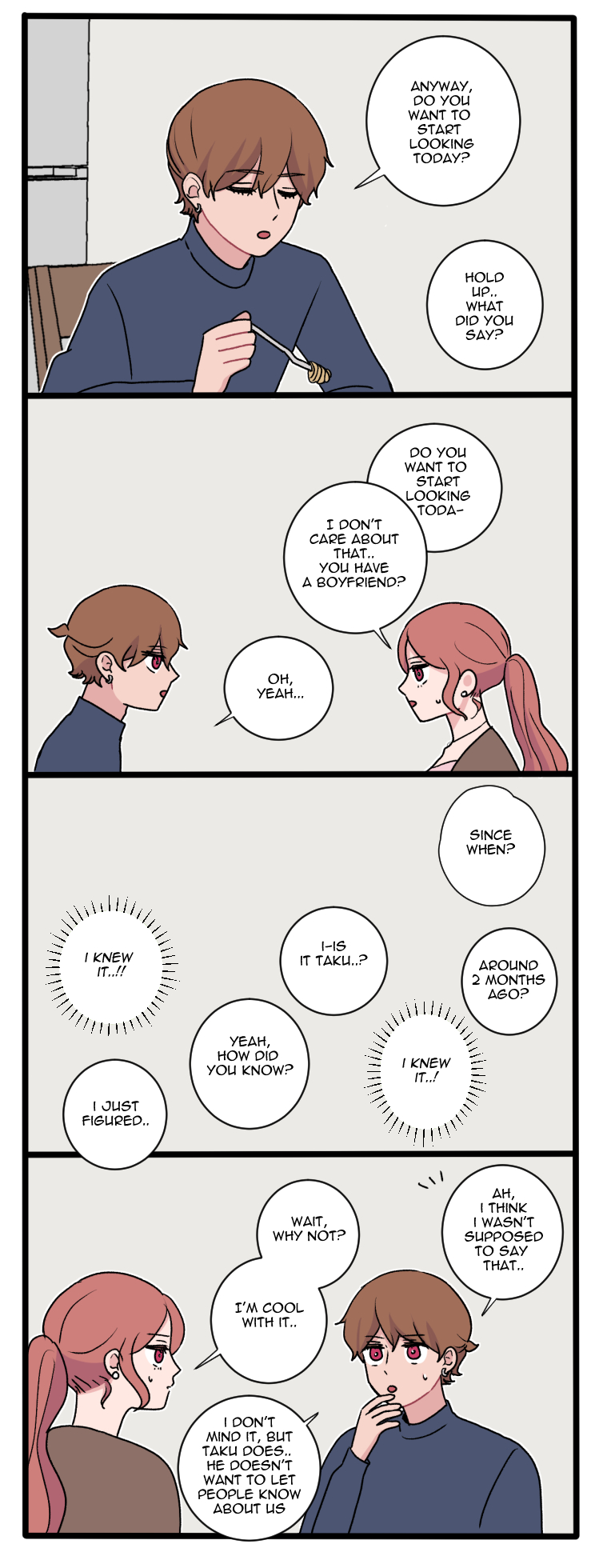 apathetic boyfriends Chapter 431 page 1 - 