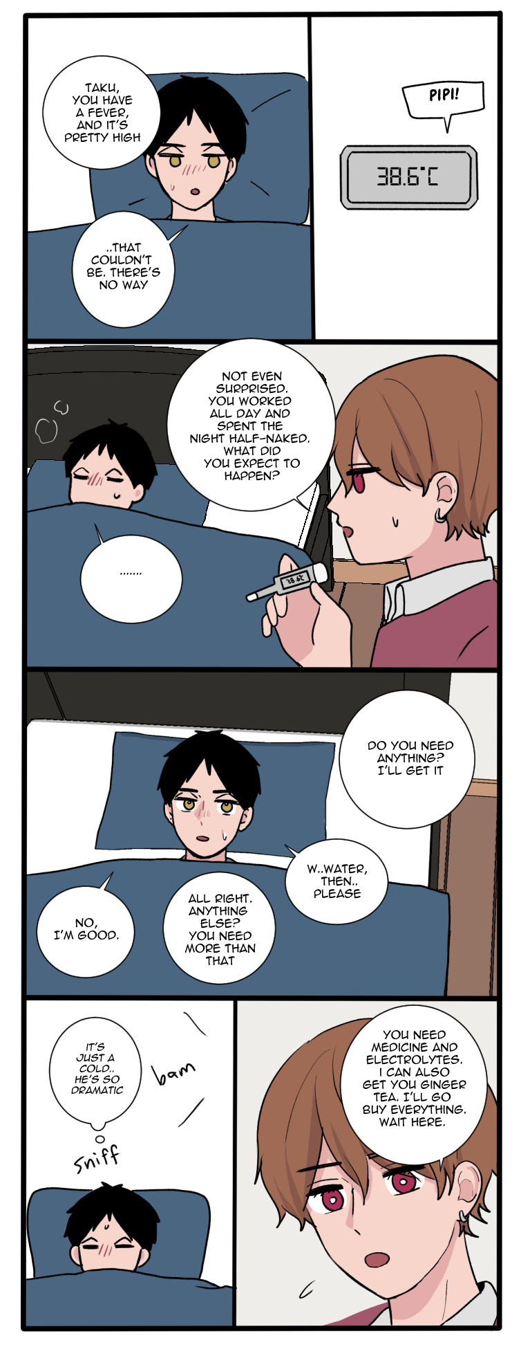 apathetic boyfriends Chapter 451 page 1 - 