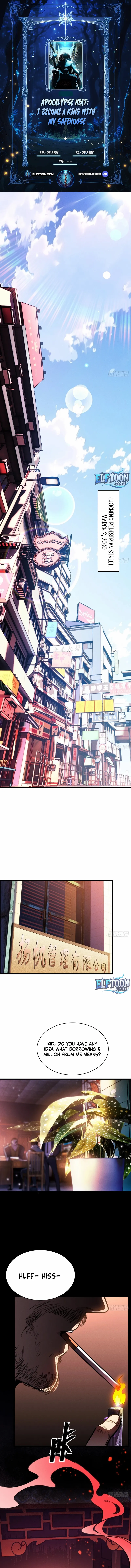 Apocalypse Heat: I Become a King with My Safehouse Chapter 1 page 1 - 