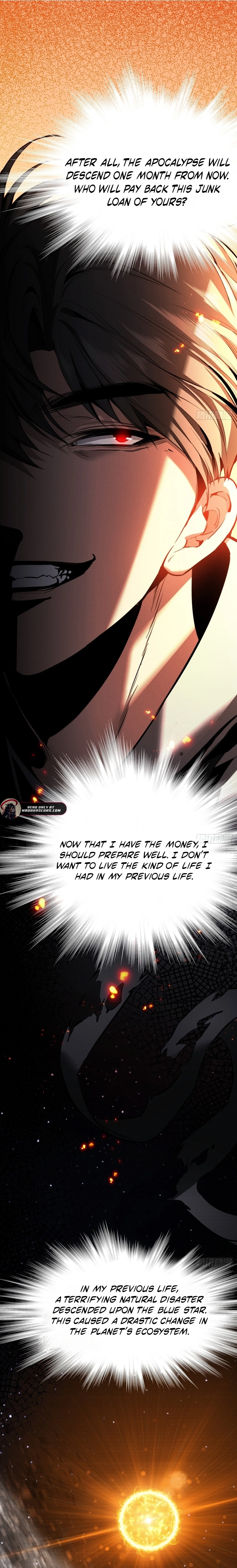 Apocalypse Heatwave: I Became a God Through My Safehouse Chapter 1 page 7 - 