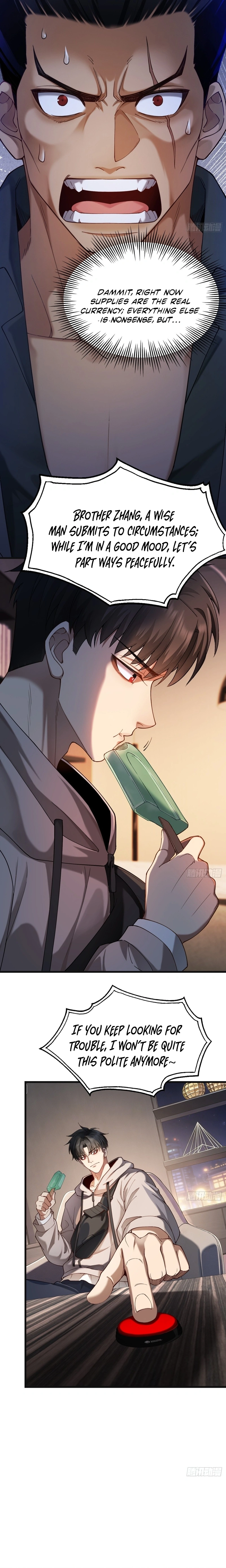 Apocalypse Heatwave: I Became a God Through My Safehouse Chapter 9 page 9 - 