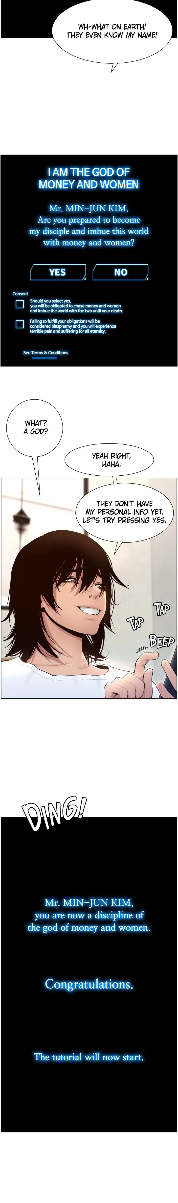 App for the emperor of the night Chapter 1 page 11 - 
