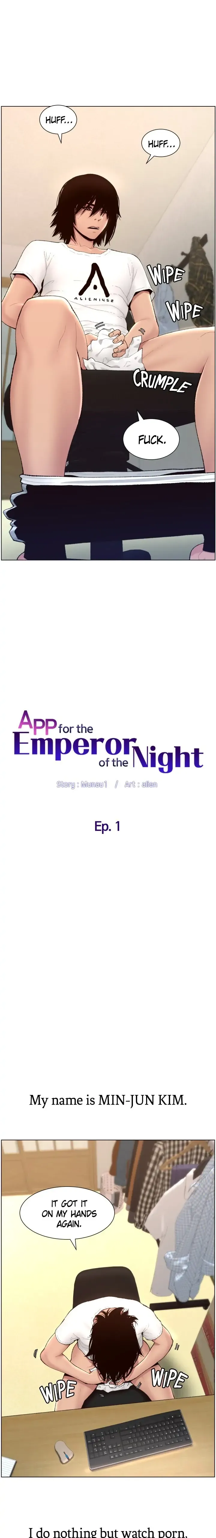 App for the emperor of the night Chapter 1 page 4 - 