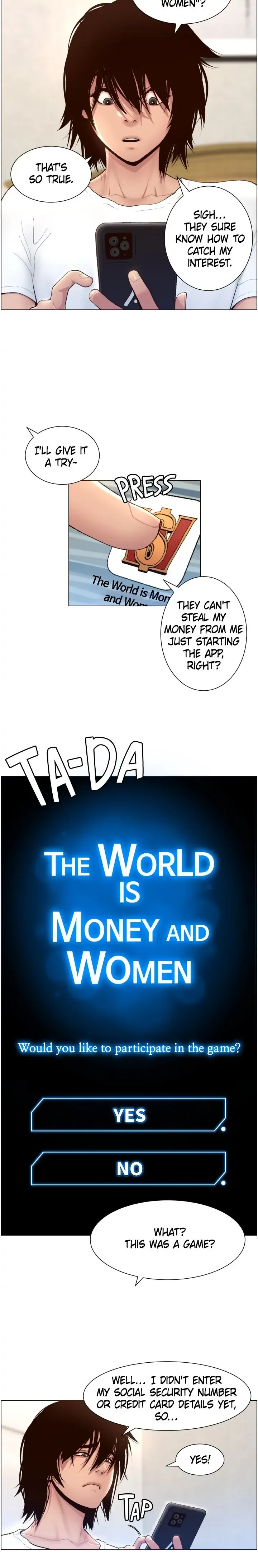App for the emperor of the night Chapter 1 page 8 - 