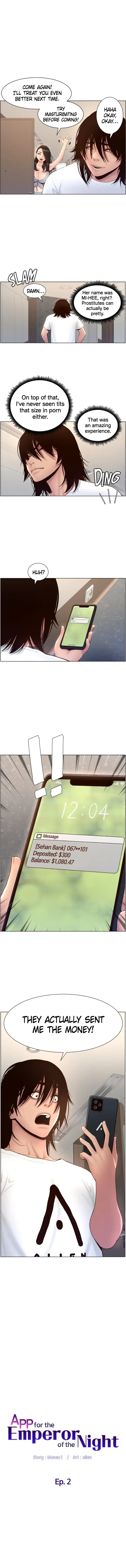 App for the emperor of the night Chapter 2 page 1 - 