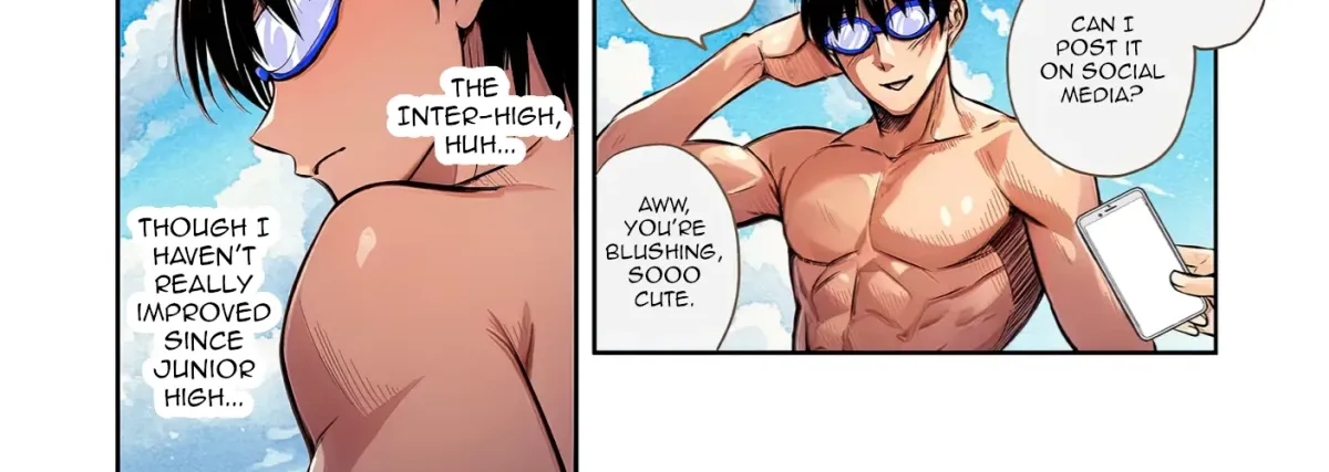 Aqua Puella: Shikinomori High School Swim Team Chapter 1 page 8 - 